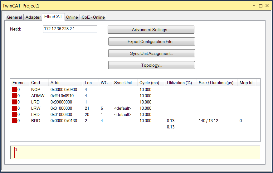 EtherCAT 1: