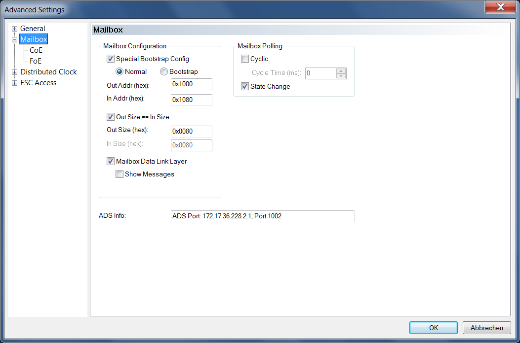 Mailbox 1: