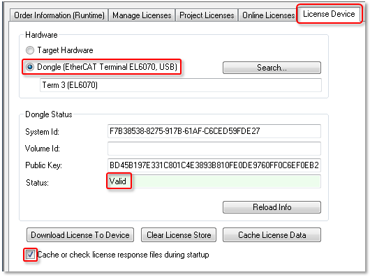TwinCAT 3 license dongle 2: