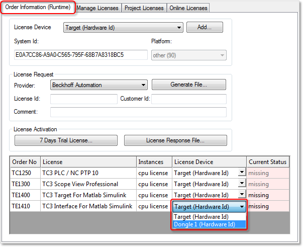 Creating License Request Files 9: