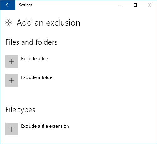Determining monitoring exceptions 3: