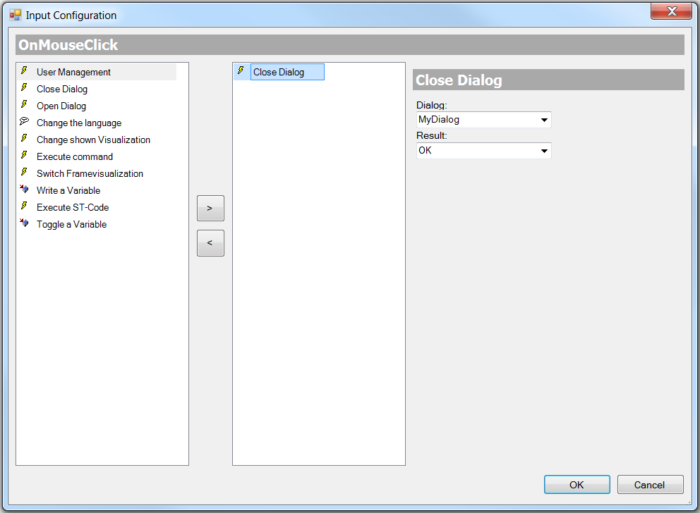 Input configuration 5: