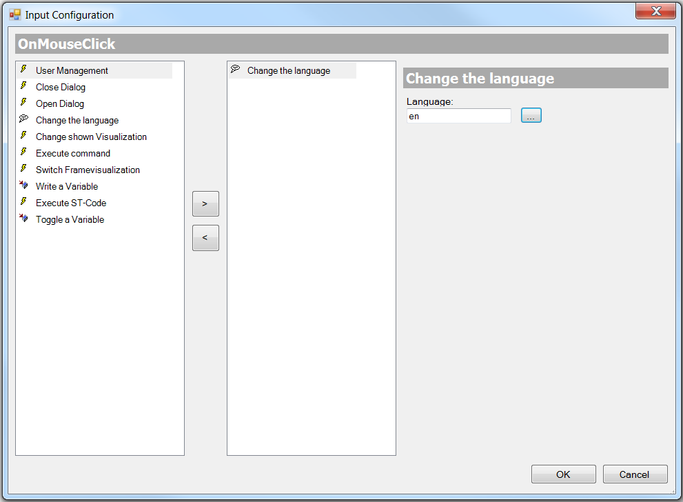 Input configuration 10: