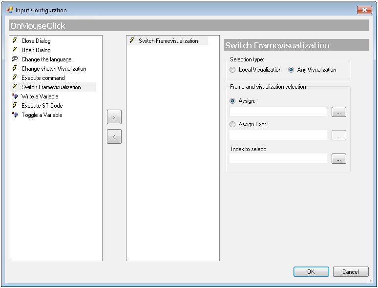 Input configuration 18: