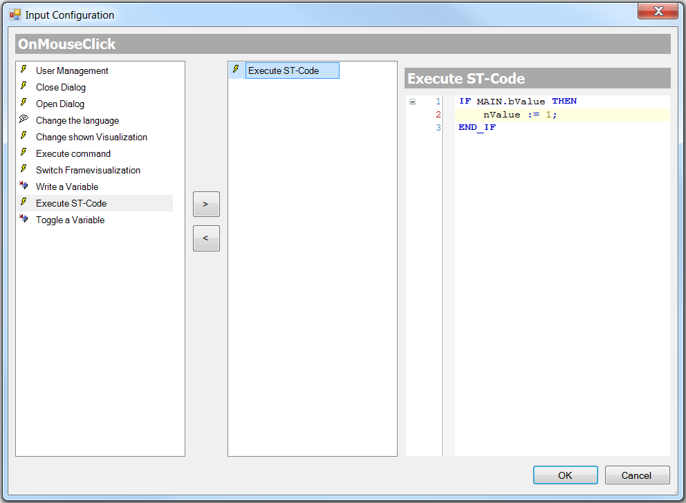 Input configuration 27:
