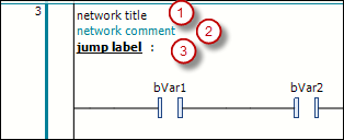 Programming in the Ladder editor 13: