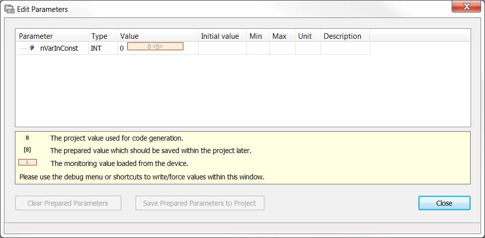 CFC editor in online mode 5: