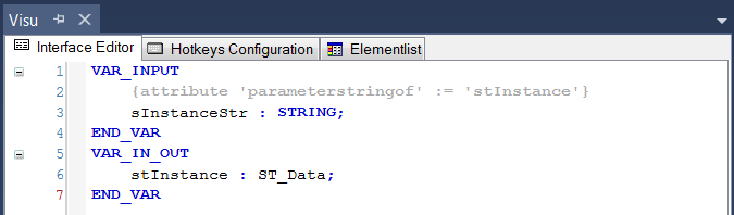 Attribute 'parameterstringof' 2: