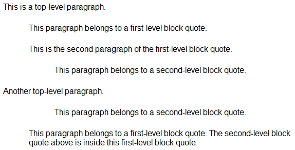 Blank lines and indentation 2: