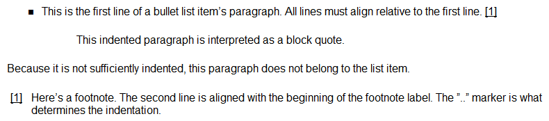Blank lines and indentation 4: