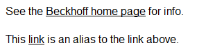 Embedded URIs and aliases 4: