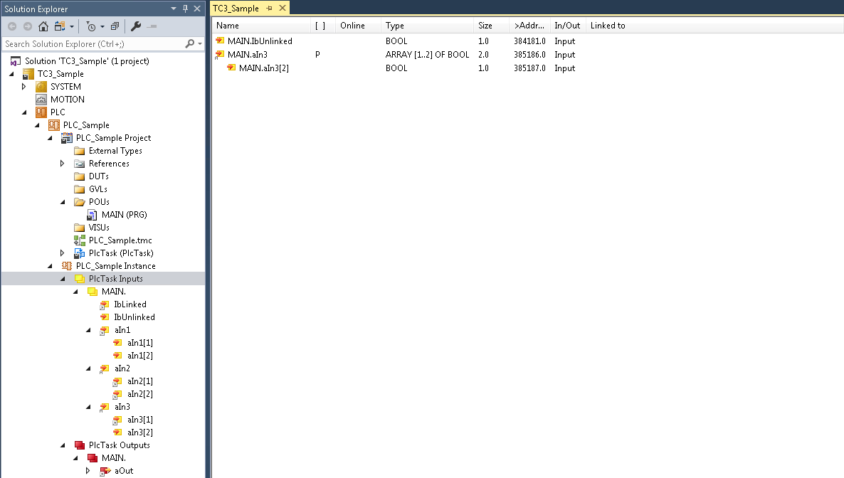 TwinCAT 3.1 Build 4024 2: