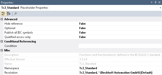 Command Properties 1: