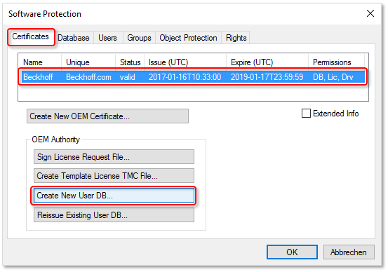 Creating a user database  3: