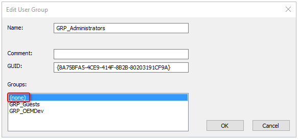 Separating the database administrator and developer functions 3: