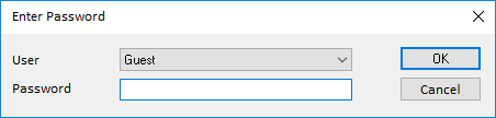 Logging in and selecting a user account 4: