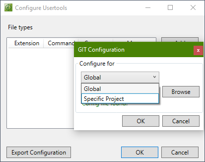 Selection of the Compare Tool 5: