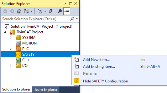 SAFETY 1: