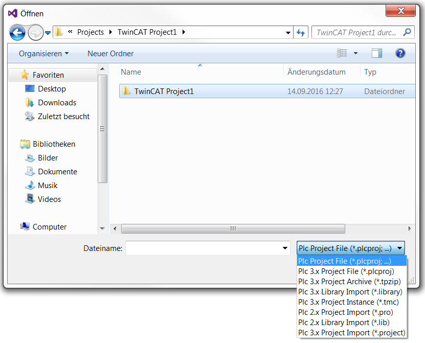 Command Add Existing Item (Project) 2: