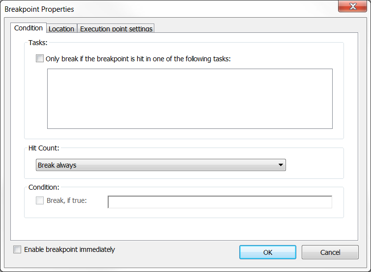 Command New Breakpoint 7: