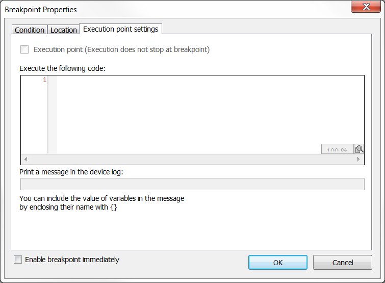Command New Breakpoint 14: