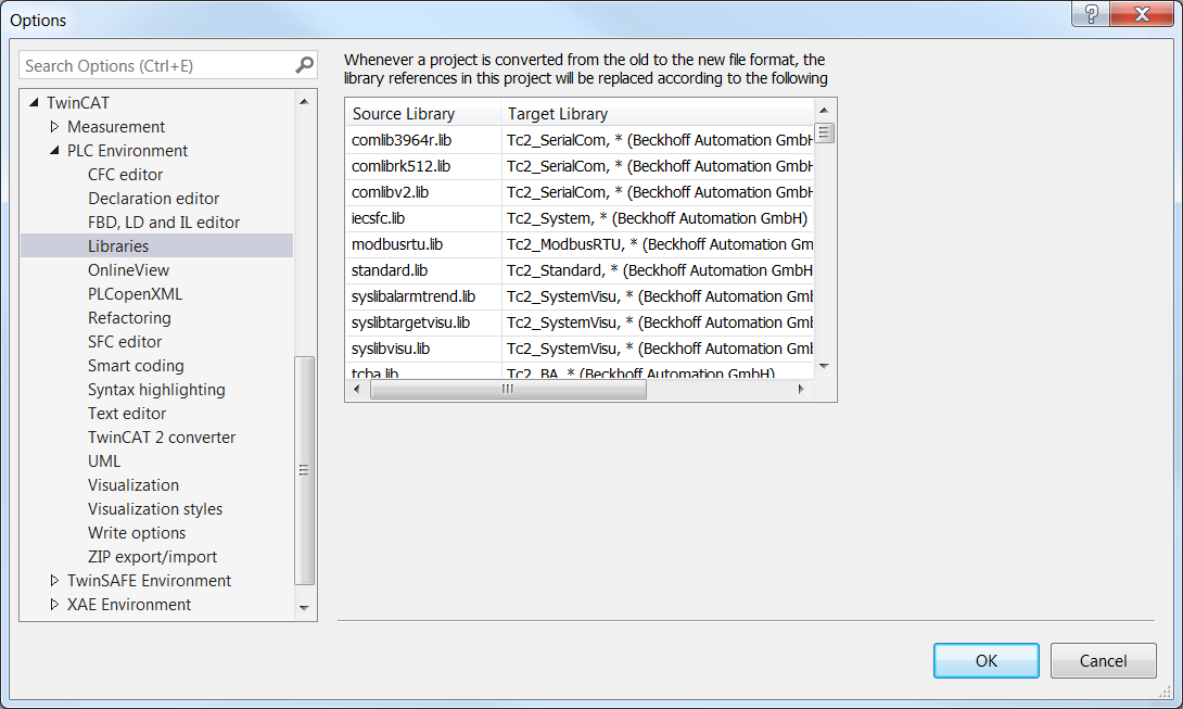 Dialog Options - Libraries 1: