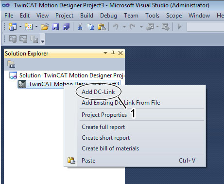Creating a DC link 3: