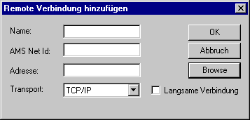 Setting Up an ADS Remote Connection 3: