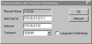 Setting Up an ADS Remote Connection 2: