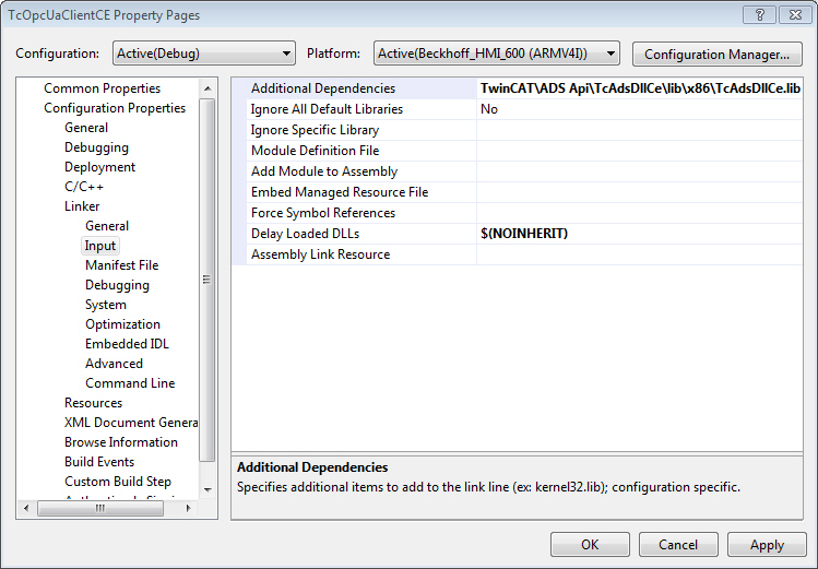 Connection with Visual Studio 1: