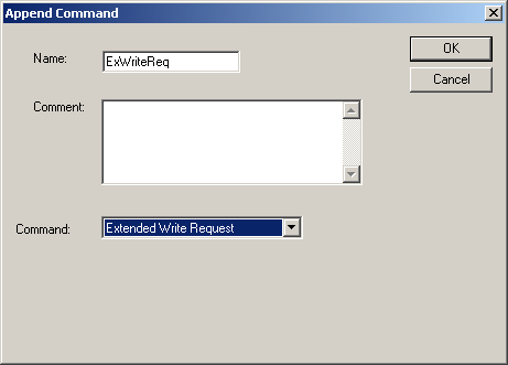 Write command 2: