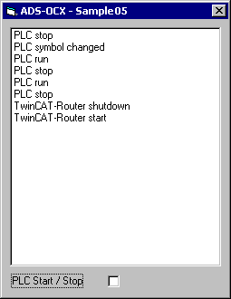 Detect/alter state of the router and the PLC 1: