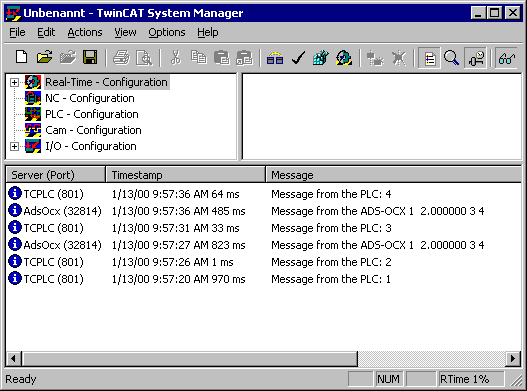 Send/receive messages via the router 3: