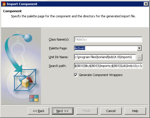 Linking to Borland Developer Studio 2006 (VCL for Delphi Win32) 5: