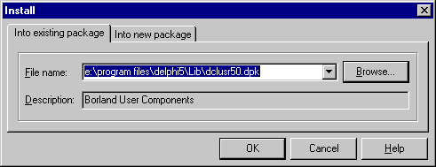 Implement in Delphi 3,4,5,6,7, ... (classic) 10: