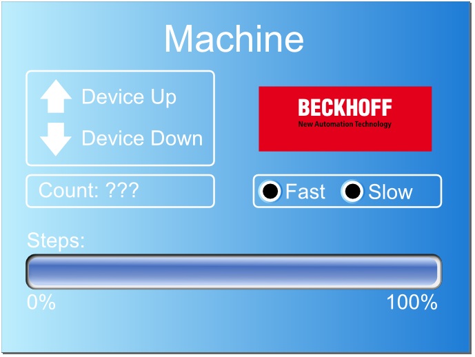 Example: Maschine.pro with HTML5, SVG, JavaScript 1: