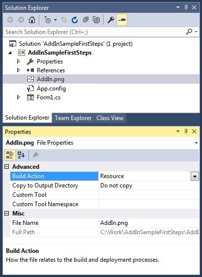First steps - WinForms 3: