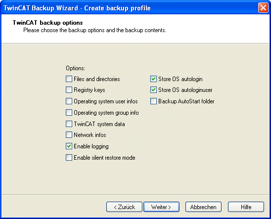 Configuration options 4: