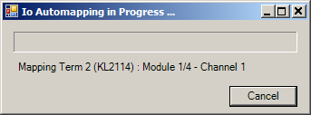 Example: I/O automapping 3:
