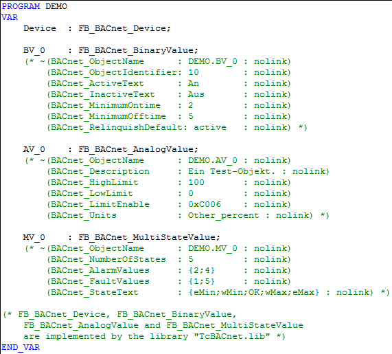 Example: PLC automapping 3: