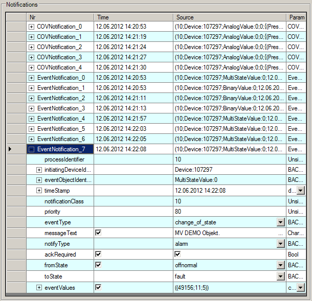 Example: NotificationClass and NotificationSink 5: