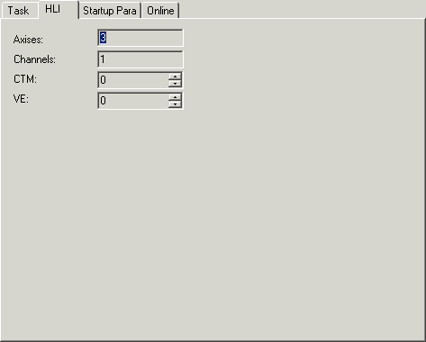 Implementation of the High Level Interface (HLI) 1: