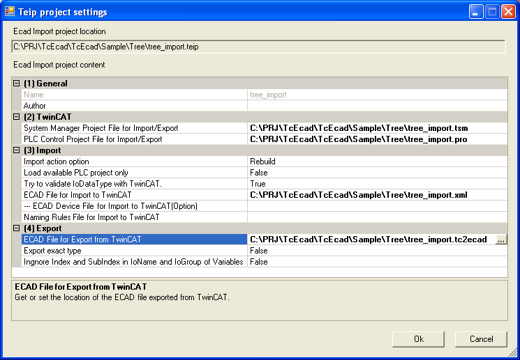 TwinCAT ECAD Import Project (Teip) 1: