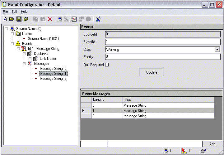 TcEventConfigurator Reference 1: