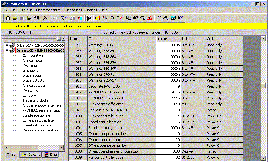 ProfiDrive Configuration 3: