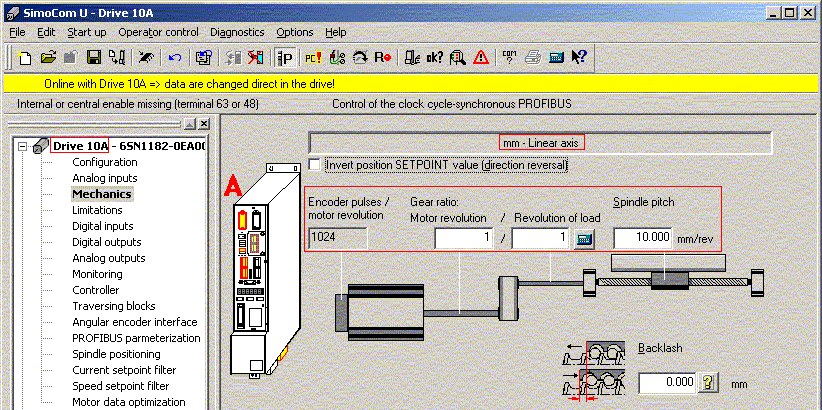 ProfiDrive Configuration 4: