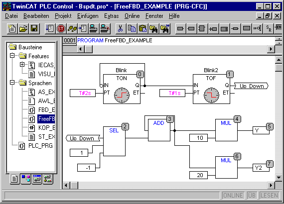 Continuous Function Chart Editor (CFC) 1: