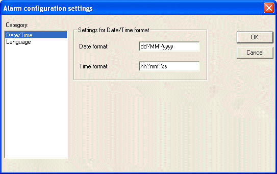 'Extras' Menu: Settings 1: