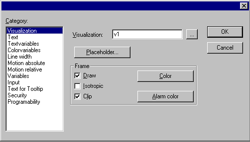 Configure Alarm table 14: