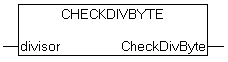 CheckDivByte : BYTE 1: